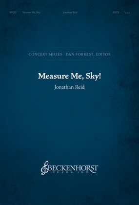 Book cover for Measure Me, Sky!