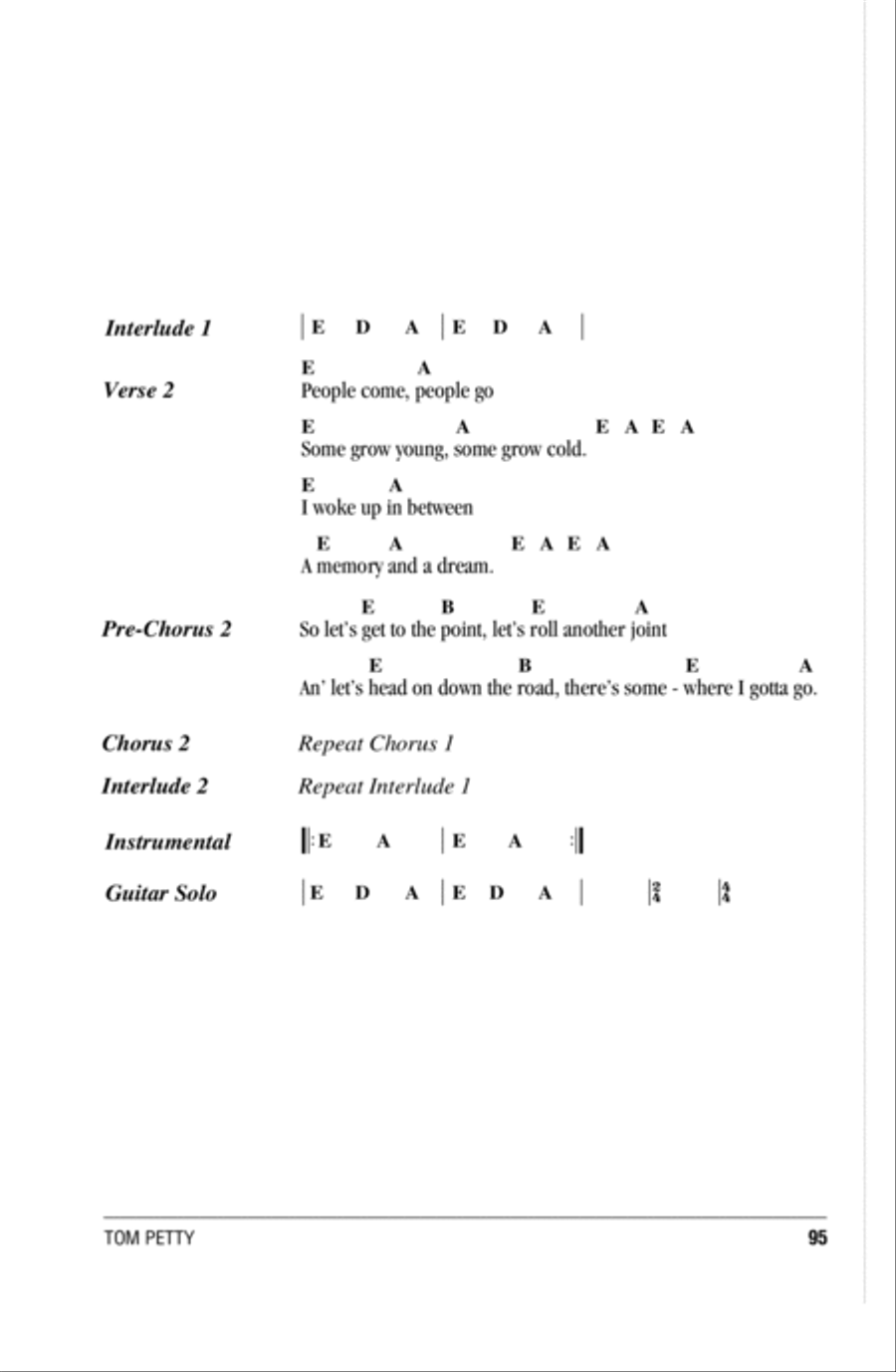 You Don't Know How It Feels Acoustic Guitar scores gallery preview page 2