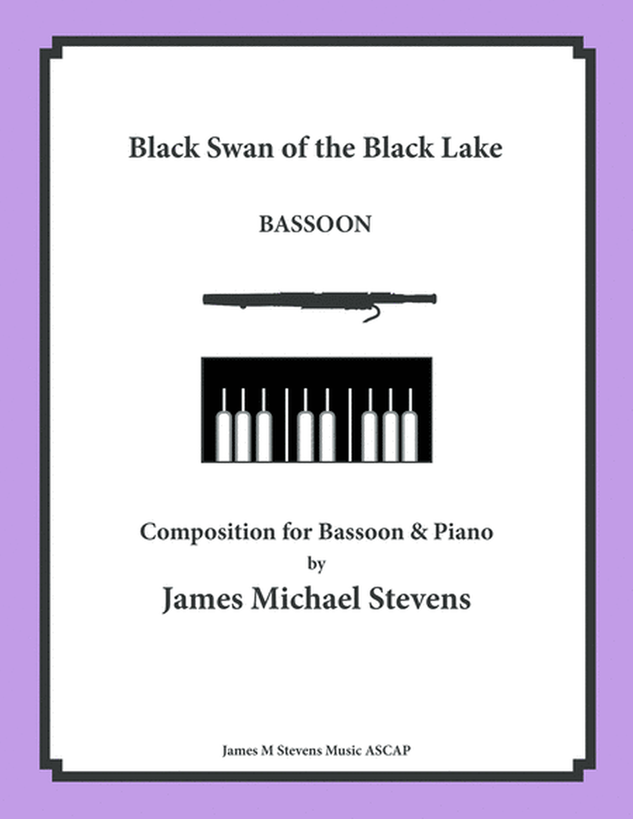 Black Swan of the Black Lake - Solo Bassoon & Piano image number null