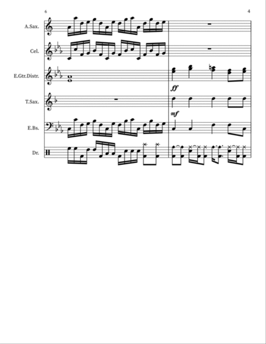 Chill Penguin Stage Small Ensemble scores gallery preview page 4