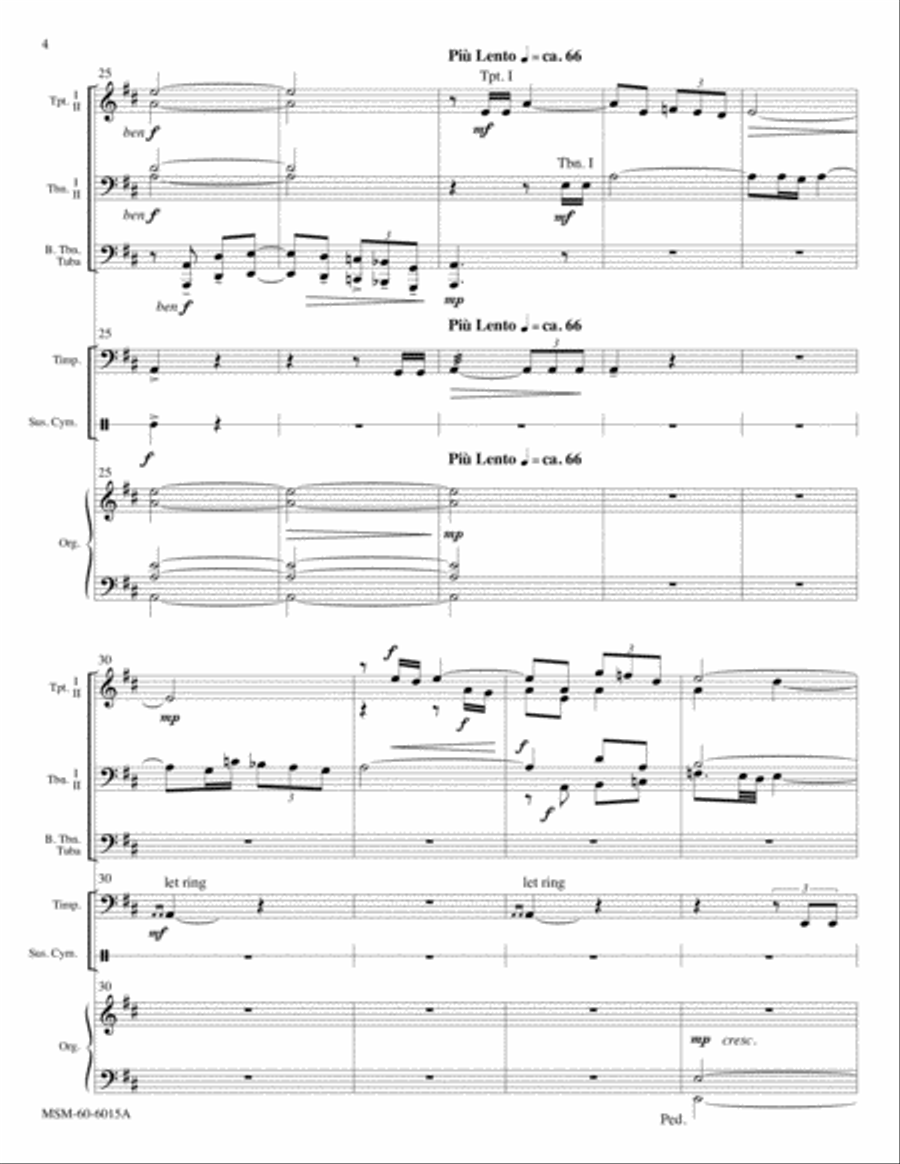 Sound the Bell of Holy Freedom Come to Us, O Holy Spirit Choir scores gallery preview page 4