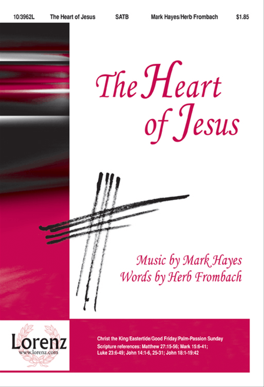 The Heart of Jesus The Heart of Jesus 4-Part scores gallery preview page 1