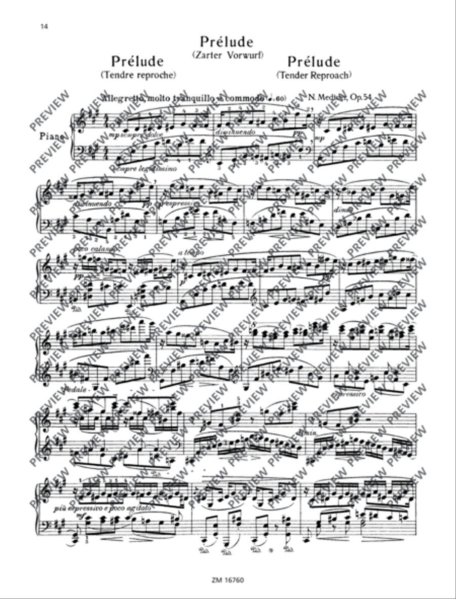 Romantic Sketches Piano Solo scores gallery preview page 15