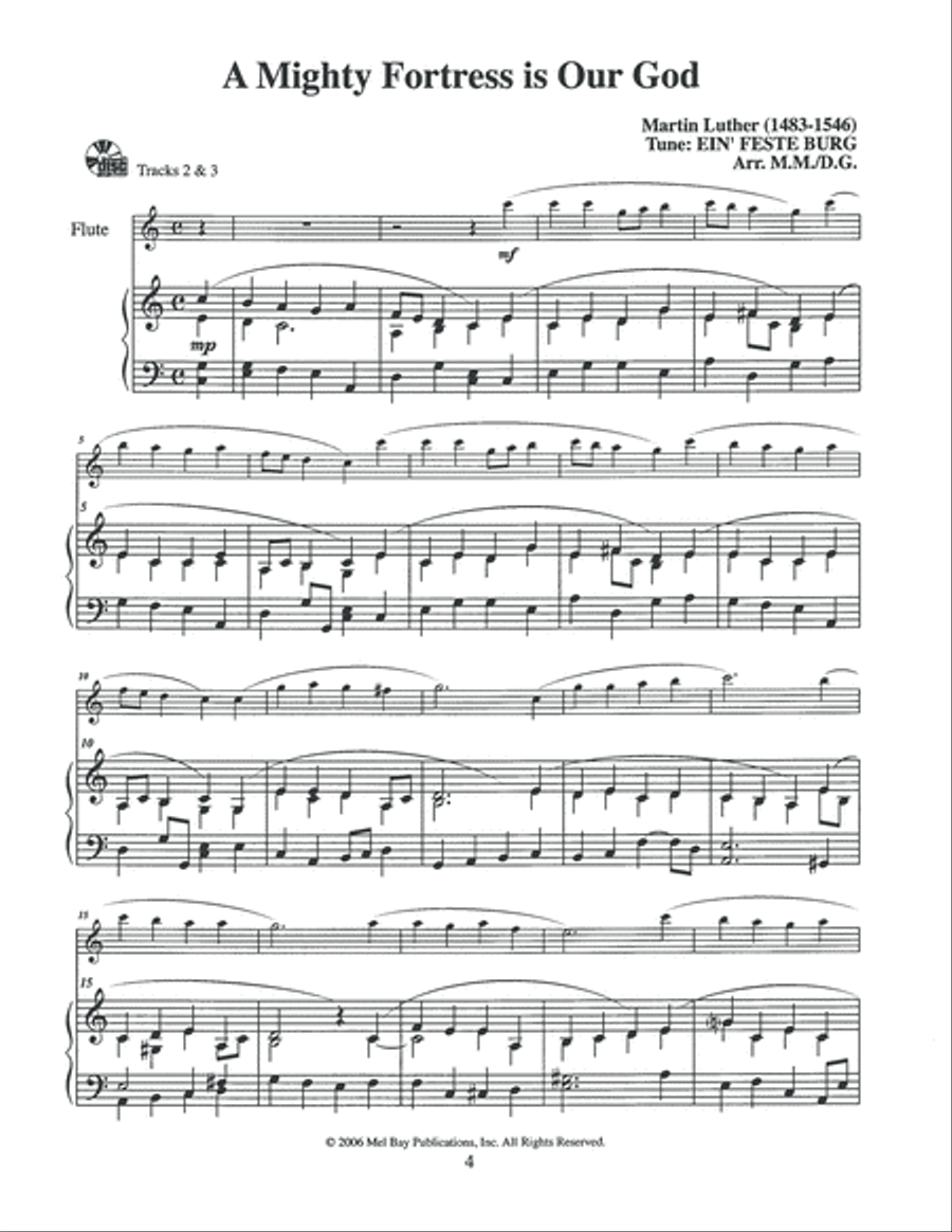 Hymns for Flute and Piano Made Easy Oboe scores gallery preview page 5