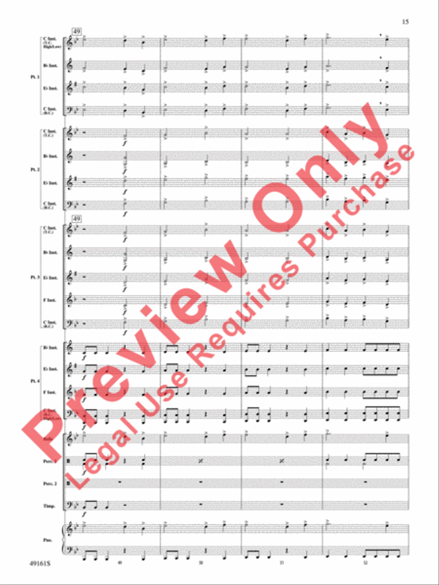 Great Beginnings Great Beginnings Concert Band scores gallery preview page 16