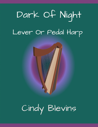 Book cover for Dark Of Night, original harp solo