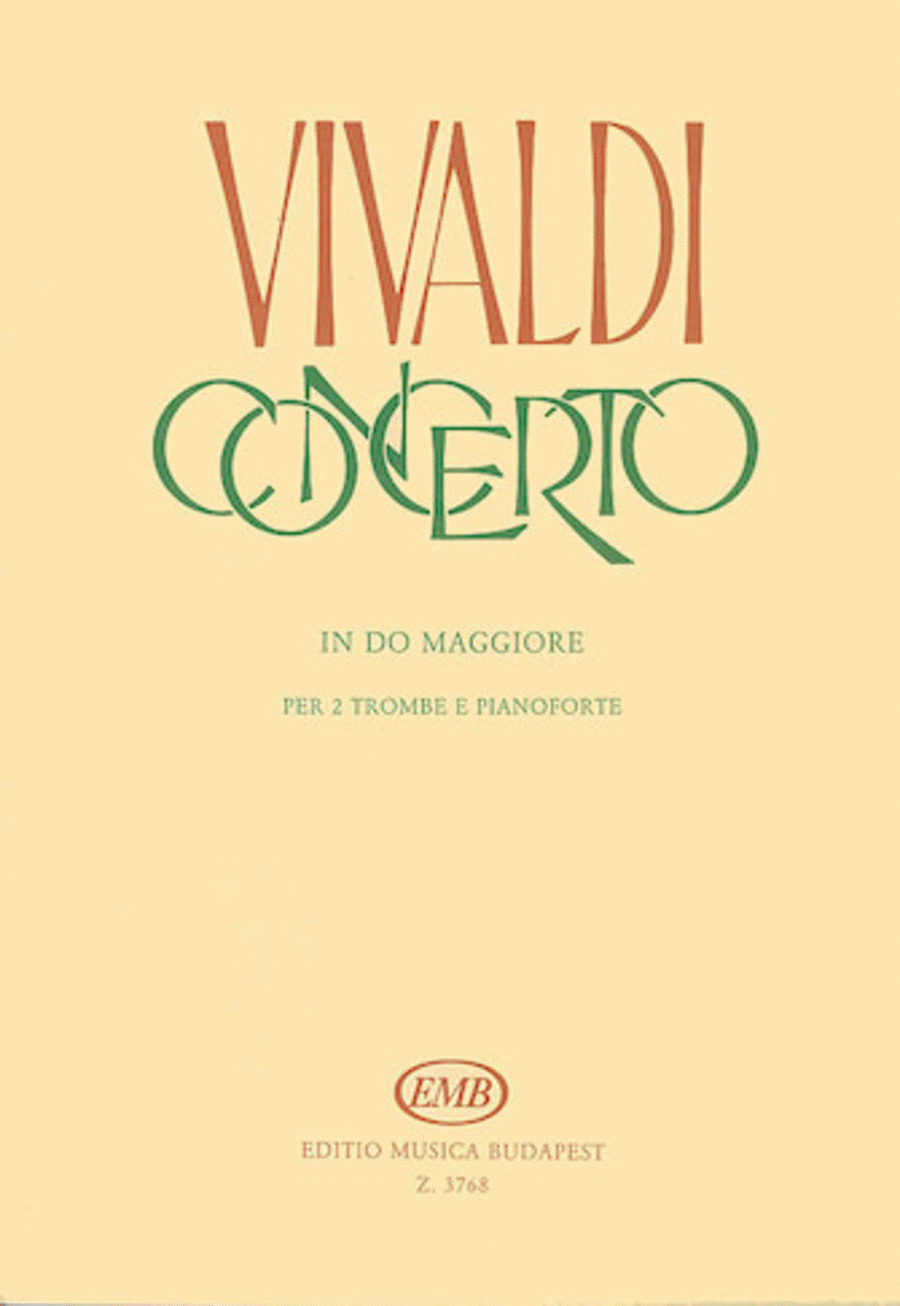 Concerto in C for 2 Trumpets, Strings & Harpsichord, RV 537 Trumpet Solo scores gallery preview page 1