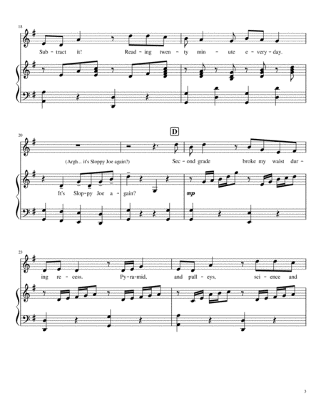 The Fifth (5th) Grade Graduation Song, Lower School Choir/Piano image number null