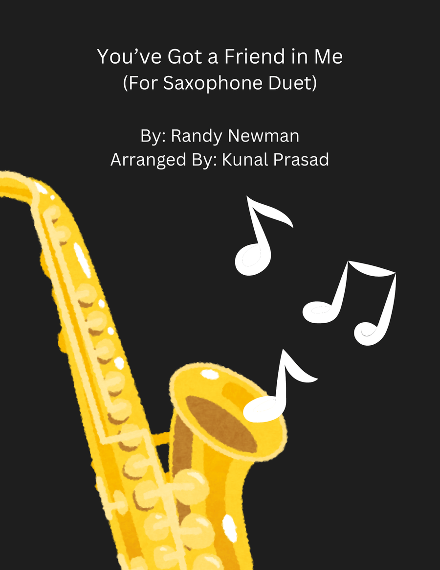 You've Got A Friend In Me Tenor Saxophone scores gallery preview page 1