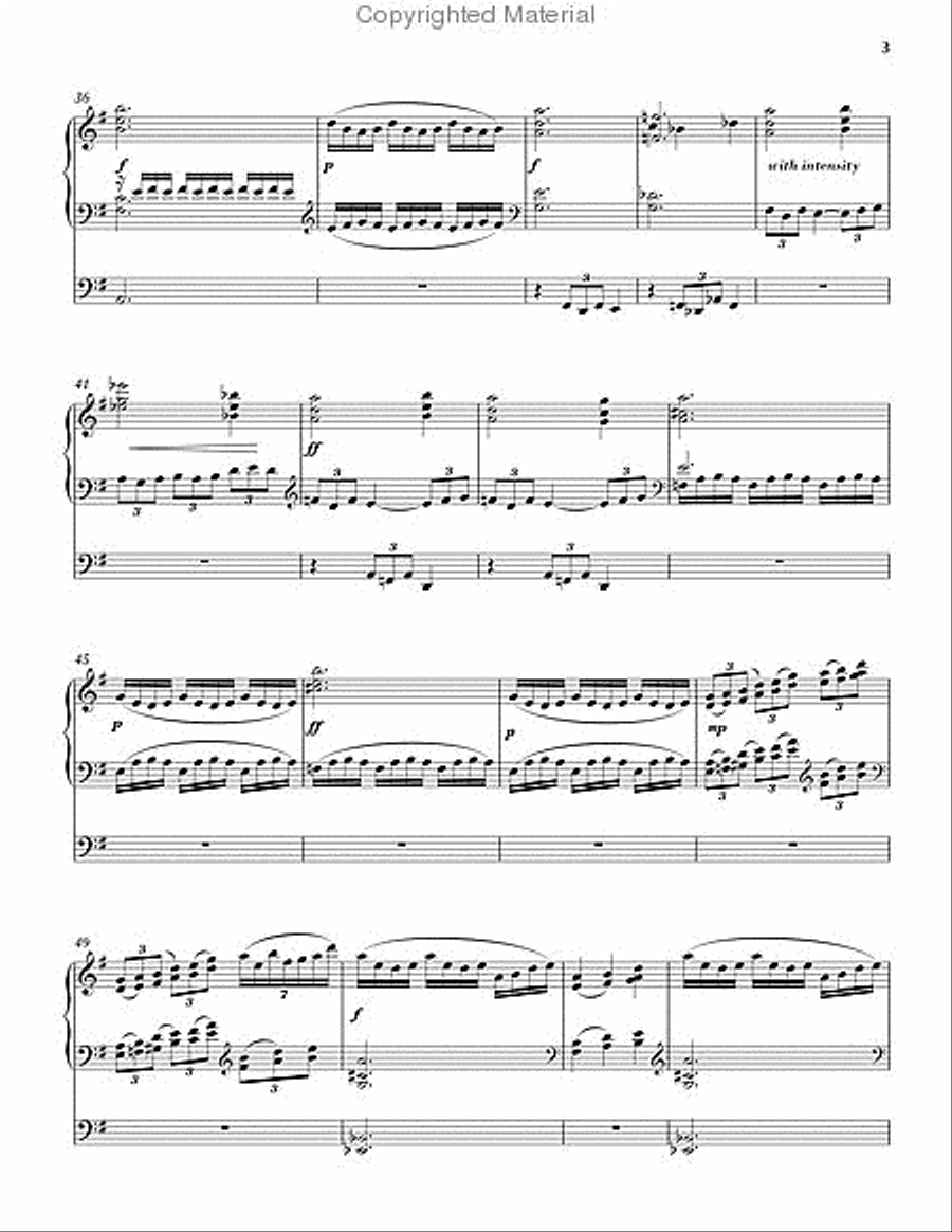 Ascend the Mountain (A Walk With Dr. King) Organ scores gallery preview page 3