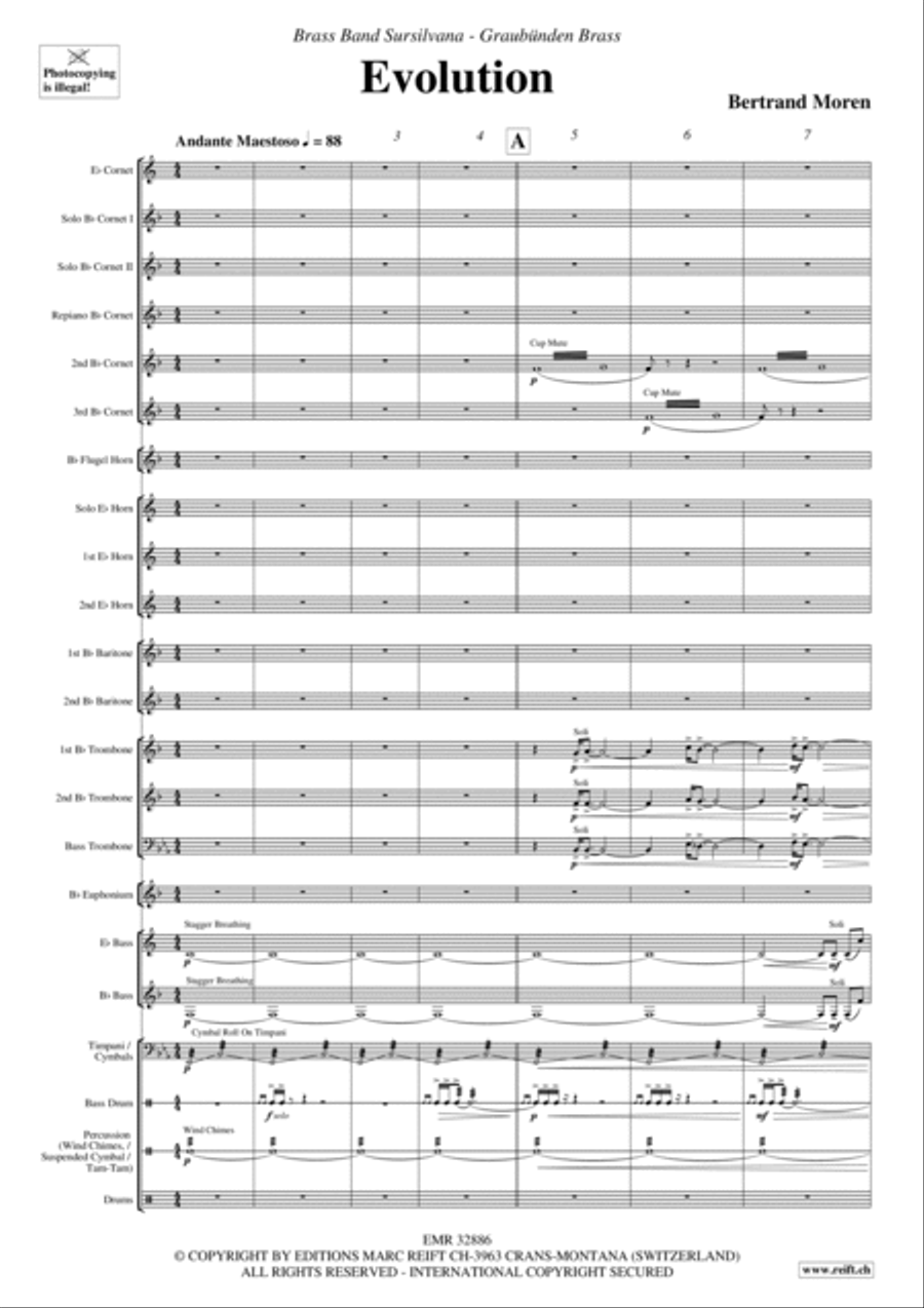 Evolution Brass Band scores gallery preview page 4