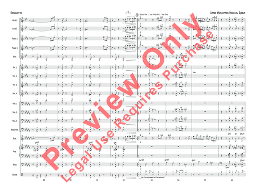 Upper Manhattan Medical Group Jazz Ensemble scores gallery preview page 8