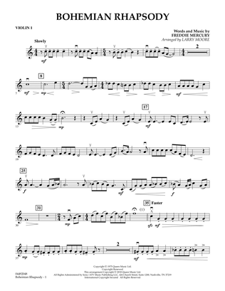 Bohemian Rhapsody (arr. Larry Moore) - Violin 1