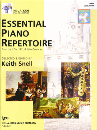 Book cover for Essential Piano Repertoire - Level Four