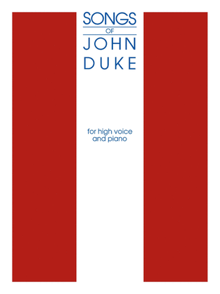 Book cover for The Songs of John Duke