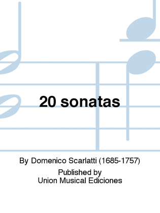 Book cover for Veinte Sonatas