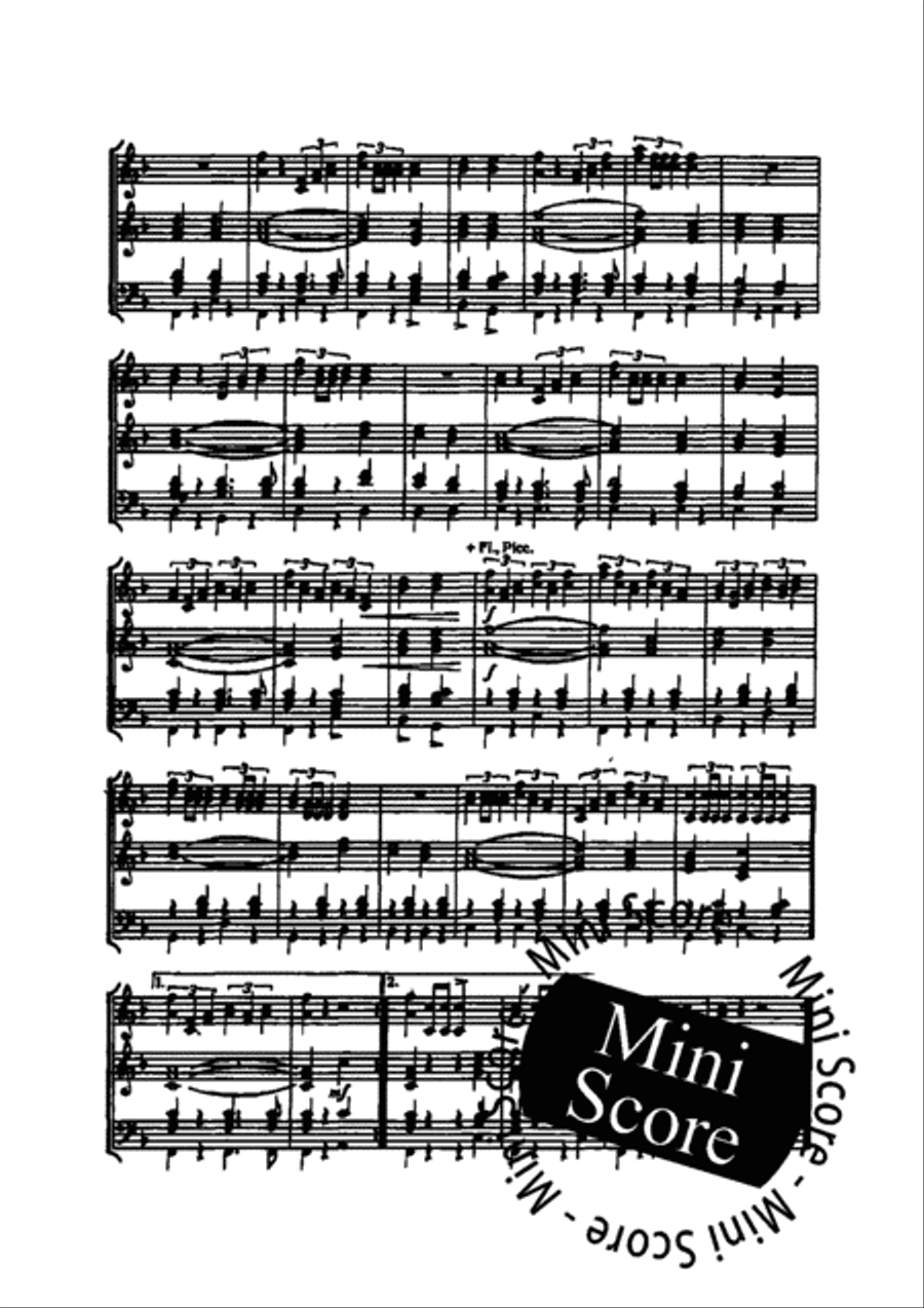 Der Treue Husar Concert Band scores gallery preview page 6