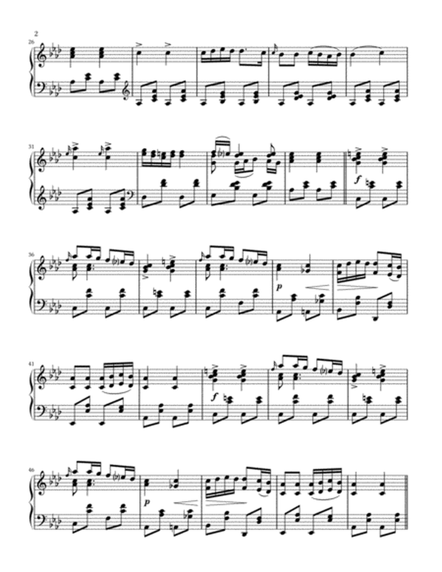 Schubert-Moments Musicaux Op94 No3(Original Version) image number null