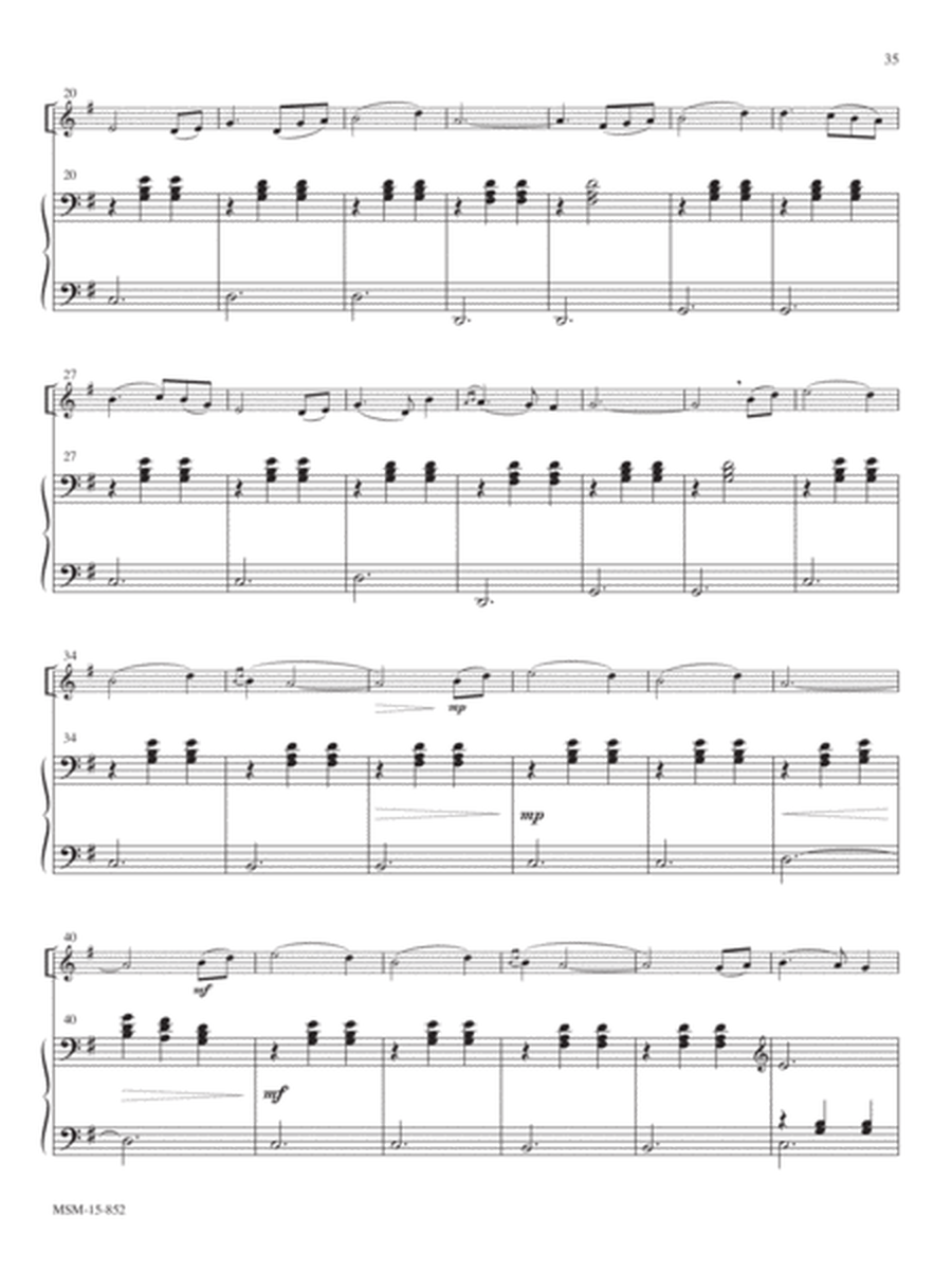 Epiphany Waltz (Piano and Violin) (Downloadable)