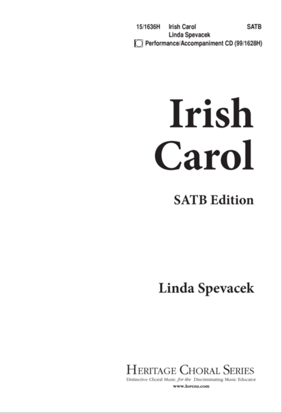 Irish Carol Irish Carol 4-Part scores gallery preview page 2