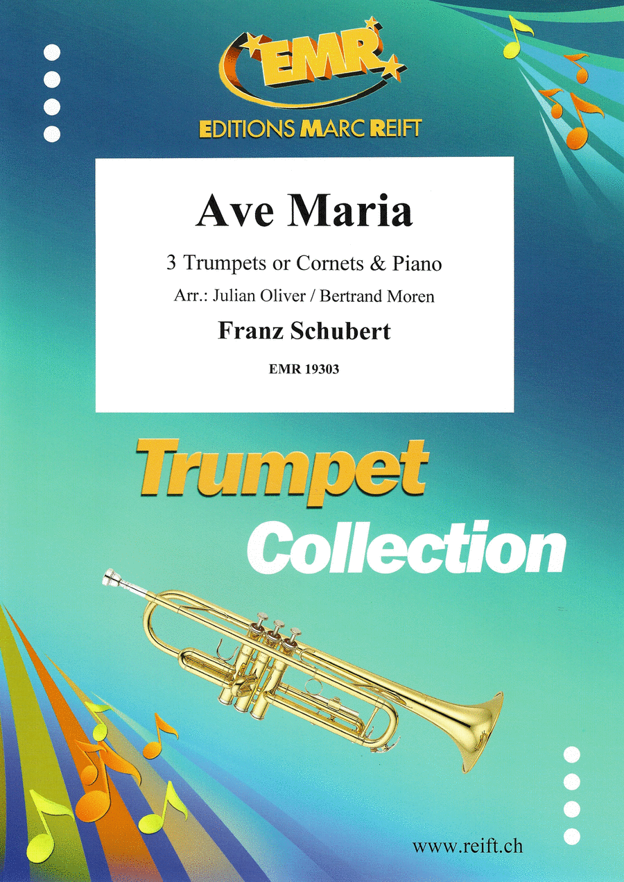 Ave Maria Ave Maria Trumpet Trio scores gallery preview page 1