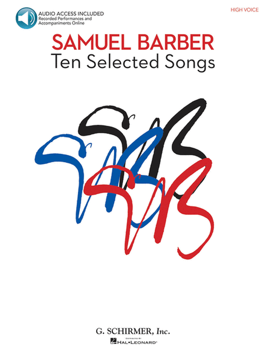Samuel Barber – 10 Selected Songs image number null