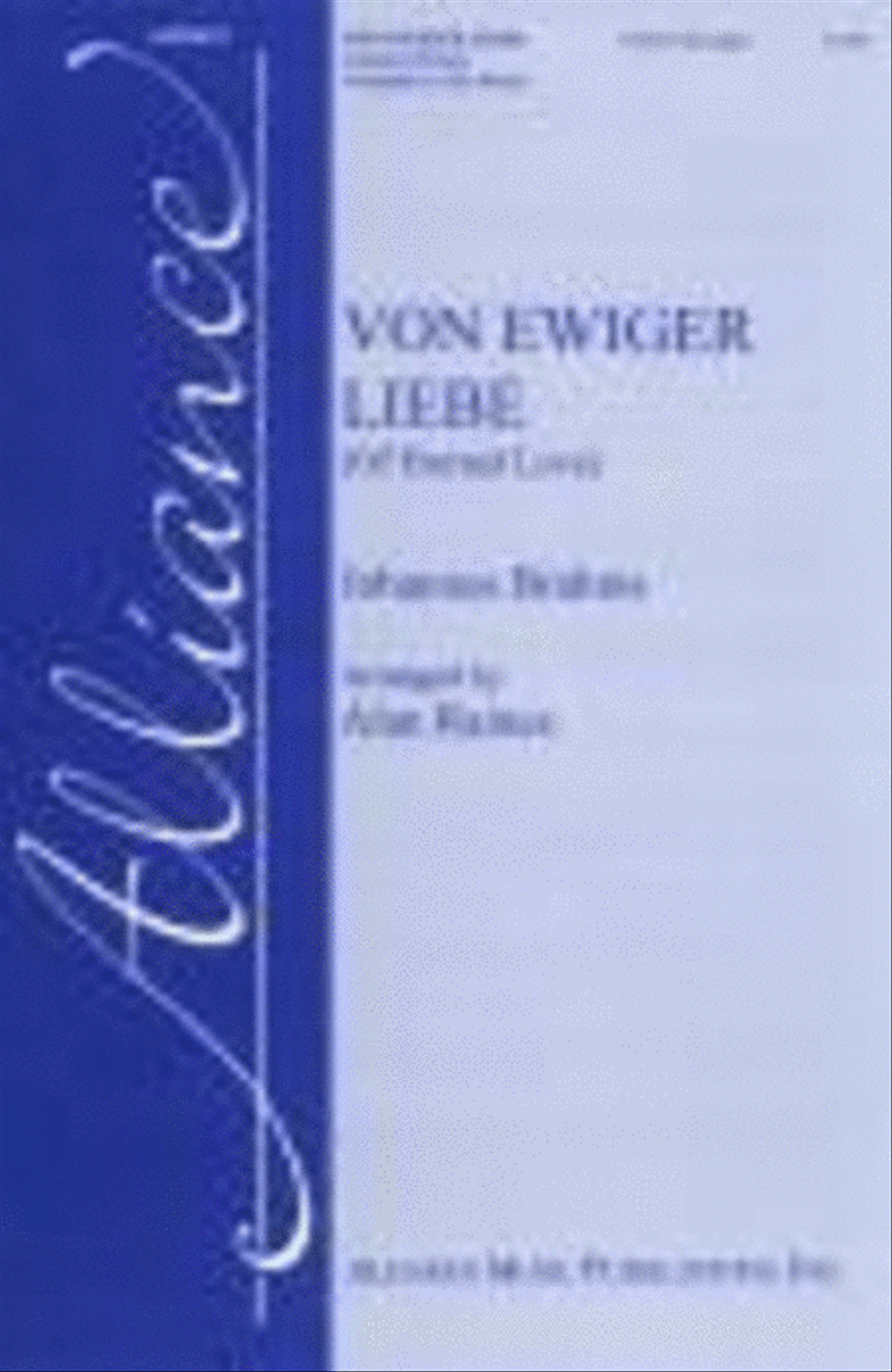 Von ewiger Liebe 4-Part scores gallery preview page 1