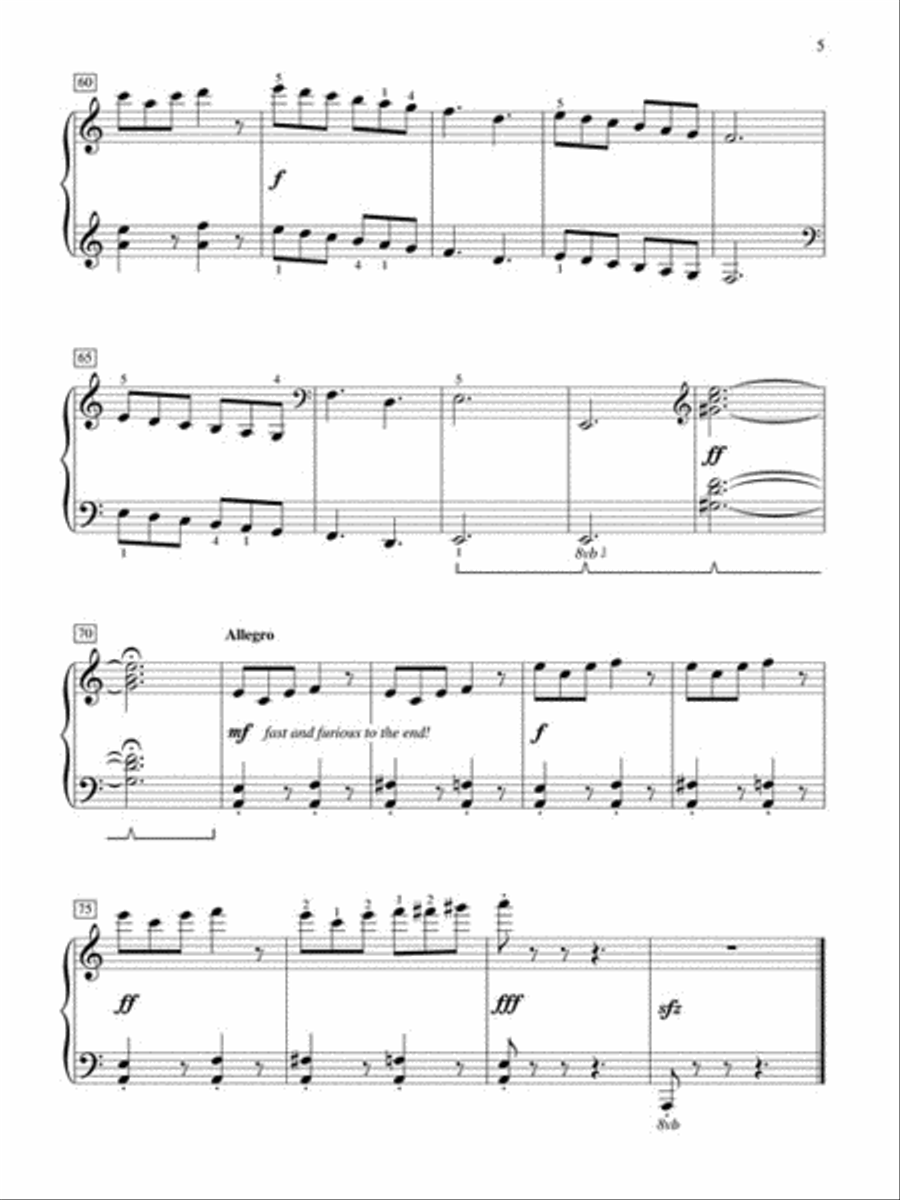 Twilight Tarantella Piano scores gallery preview page 3