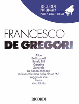 Book cover for Francesco De Gregori
