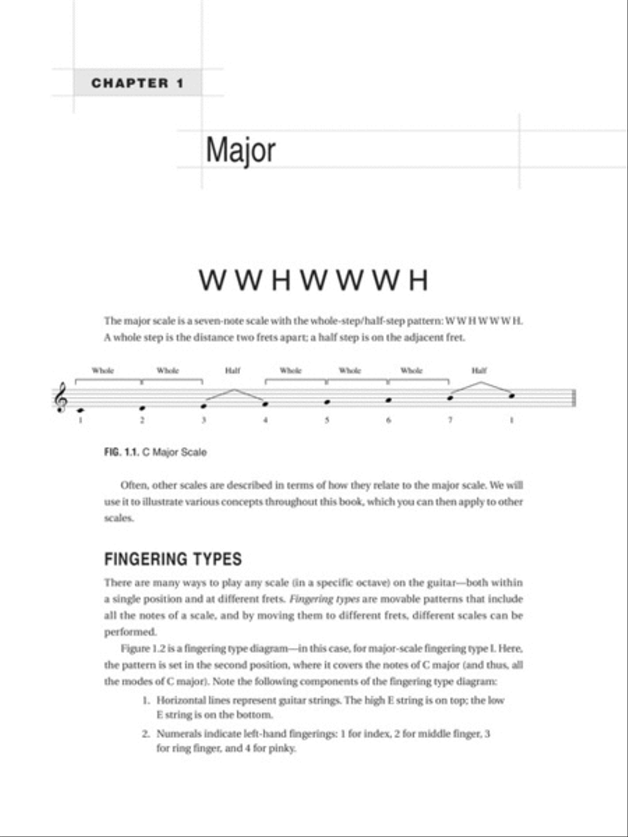 A Modern Method for Guitar Scales Guitar Tablature scores gallery preview page 3