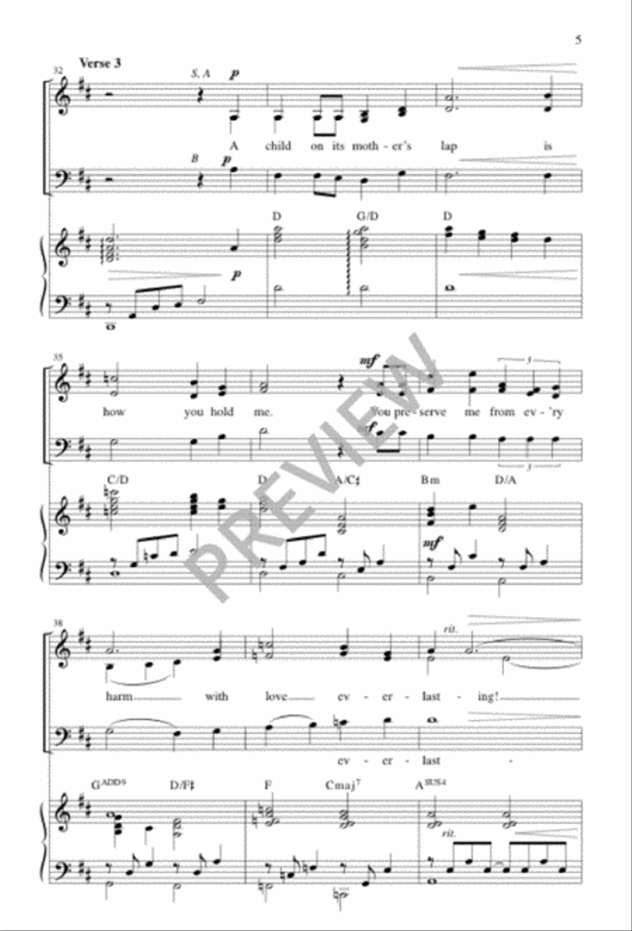In Silence and Peace In Silence and Peace 3-Part scores gallery preview page 5