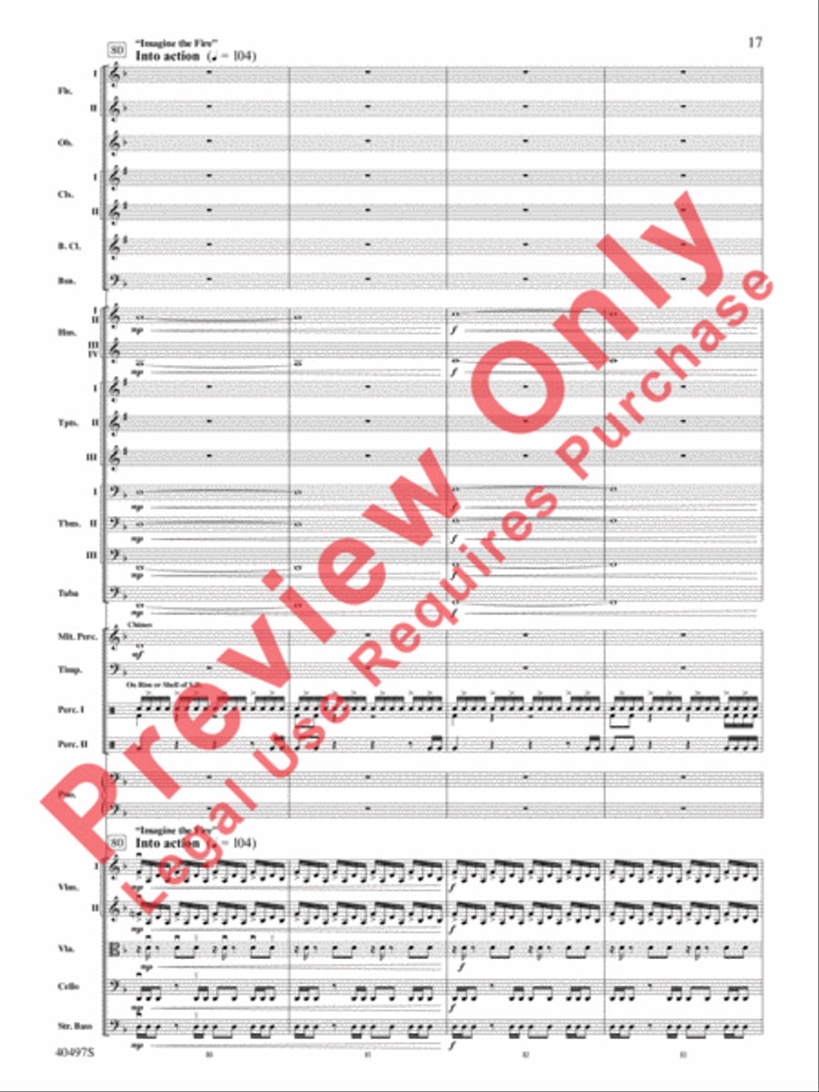 Batman: The Dark Knight Rises Full Orchestra scores gallery preview page 18