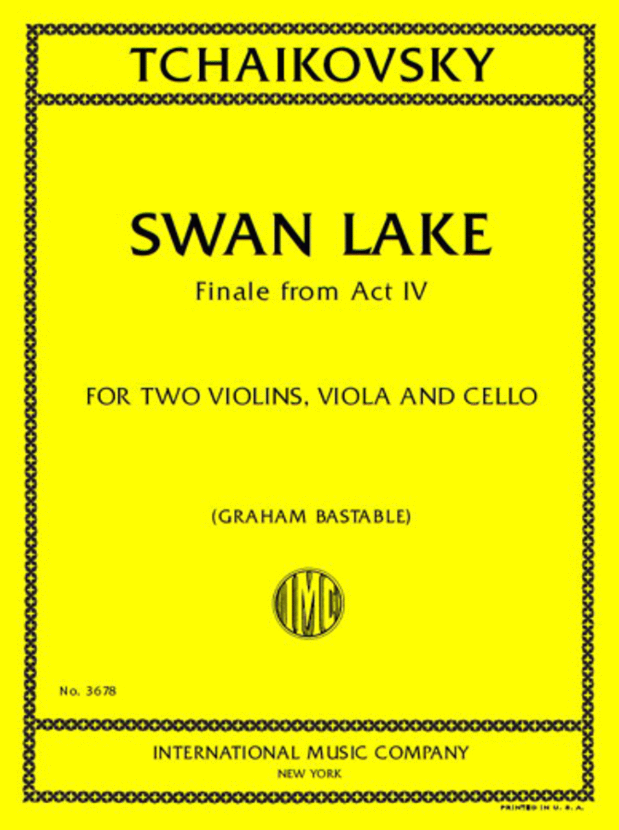Piotr Ilyich Tchikovsky : Swan Lake (Finale from Act IV)