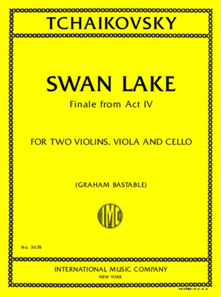 Book cover for Swan Lake, Finale From Act Iv