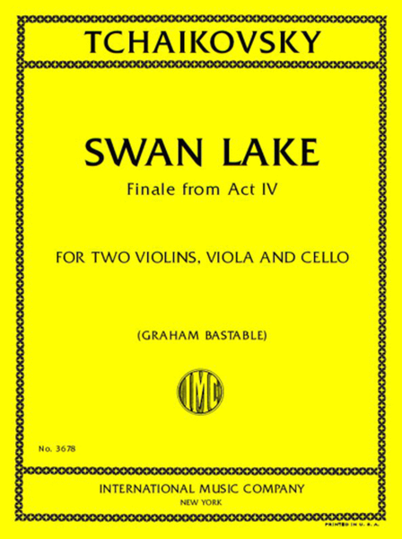 Swan Lake, Finale From Act Iv