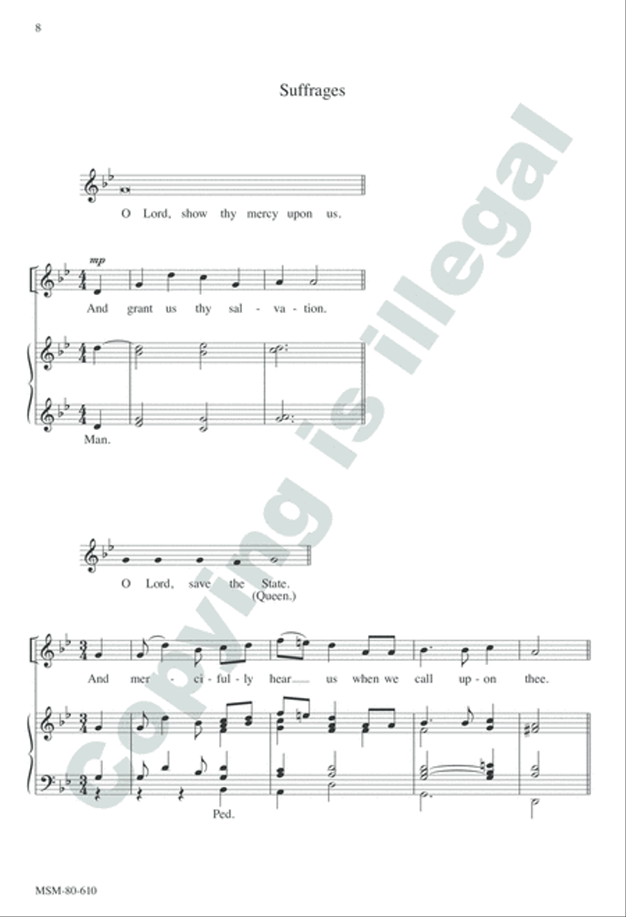 Evensong Unison Choir scores gallery preview page 7