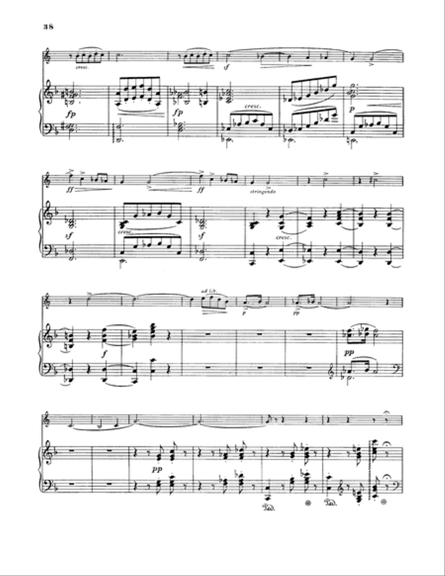 Romance, Op. 36 School and Community scores gallery preview page 3