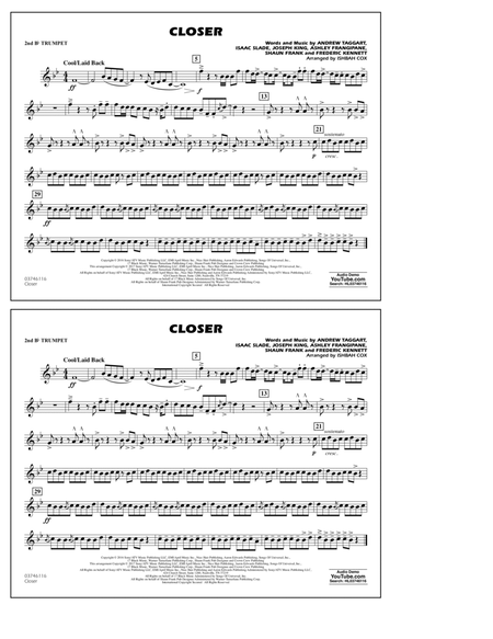 Closer - 2nd Bb Trumpet