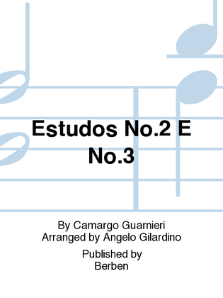 Book cover for Estudos No. 2 E No. 3