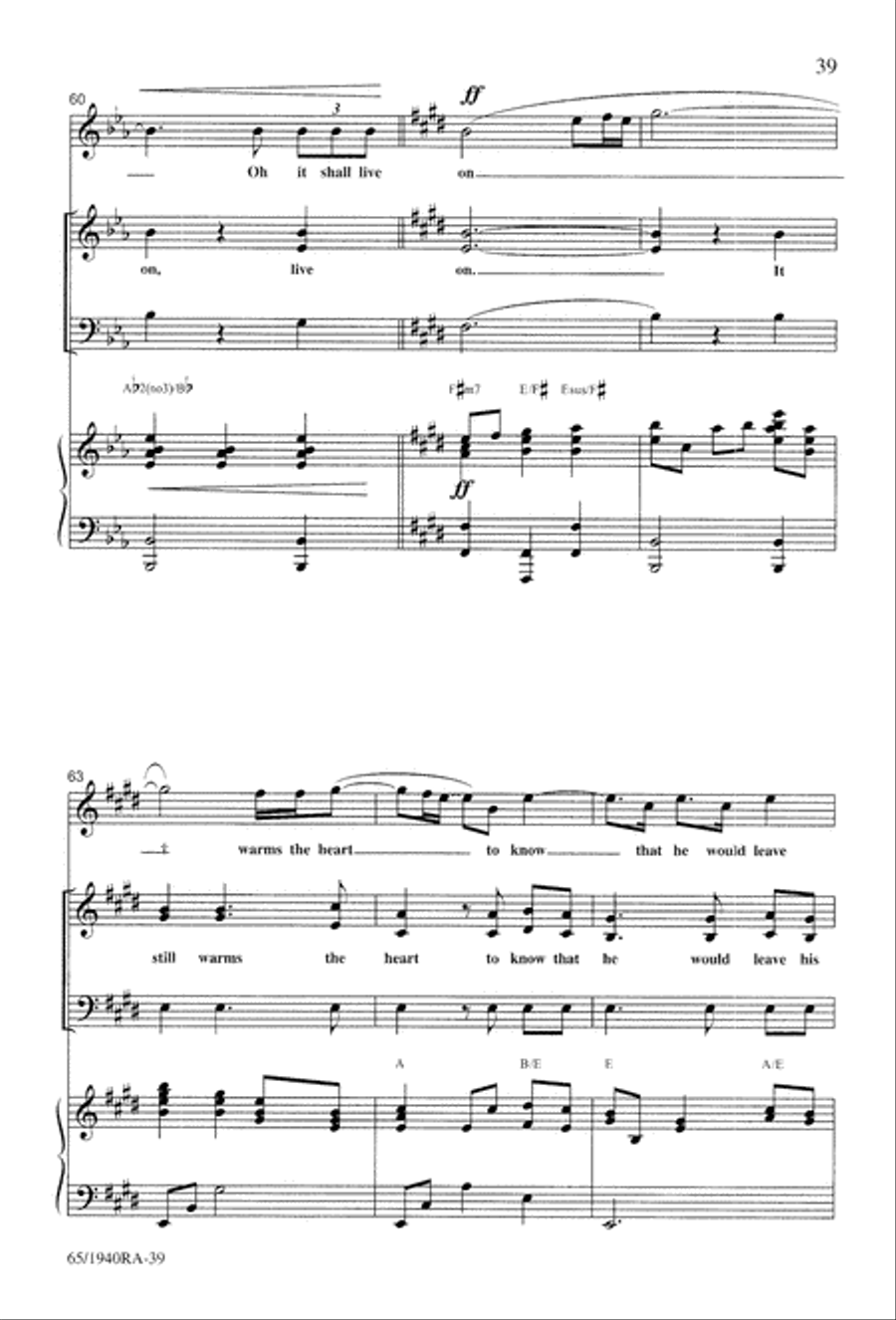 We Will Know Peace 3-Part scores gallery preview page 41