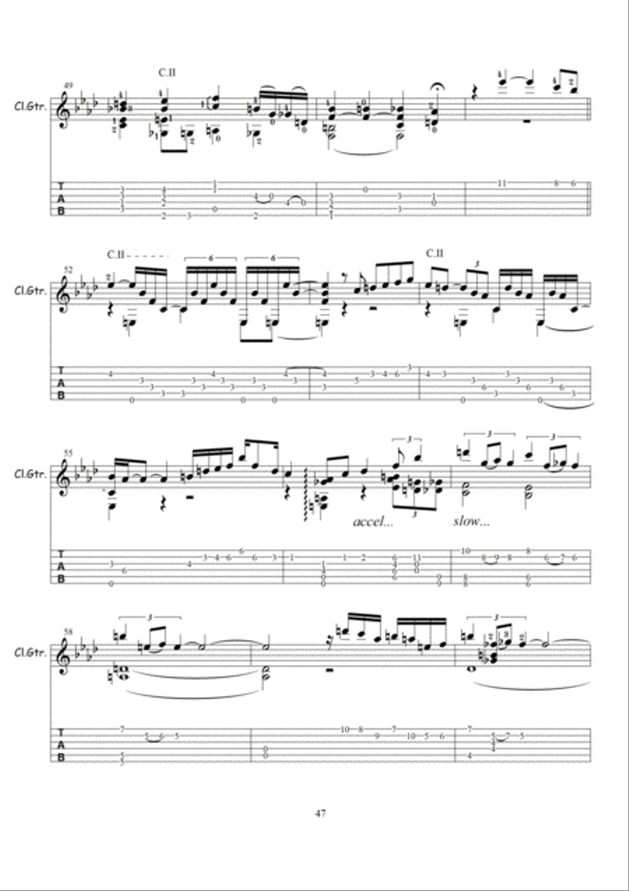 EL FROTHSPHERE EL FROTHSPHERE Electric Guitar scores gallery preview page 6