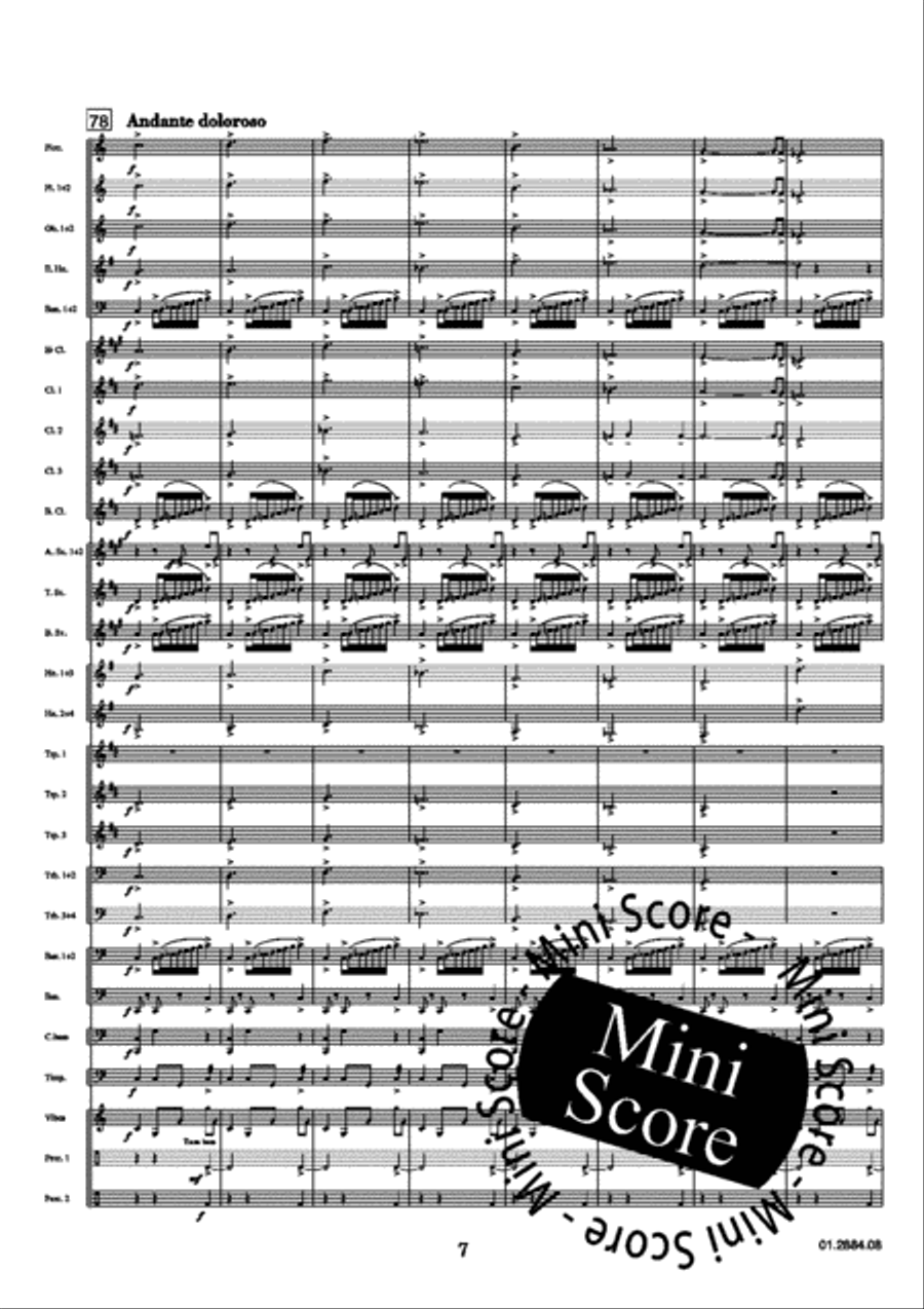 Moving Spirits Concert Band scores gallery preview page 11