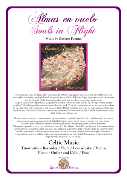 Almas en vuelo (Souls in Flight), Celtic Song by Gustavo Fuentes image number null