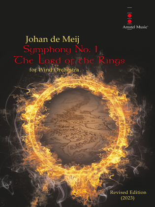 Book cover for Symphony No. 1 The Lord of the Rings (Revised Edition 2023)
