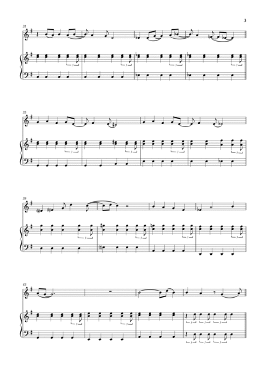 All I Want For Christmas Is You Violin Solo scores gallery preview page 3