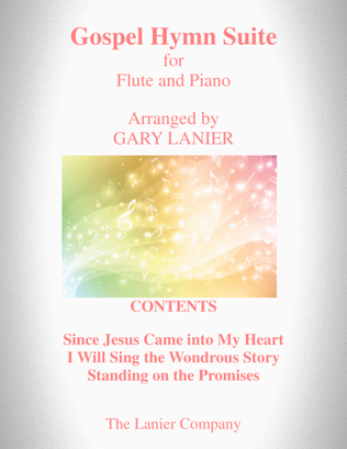 Book cover for GOSPEL HYMN SUITE (For Flute & Piano with Score & Flute Part)