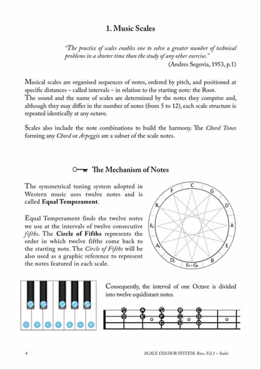 Scale Colour System Bass Volume 1 Bass Guitar scores gallery preview page 3