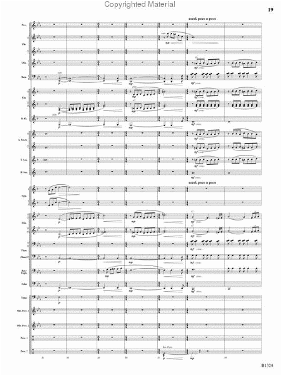 Fusion Concert Band scores gallery preview page 18