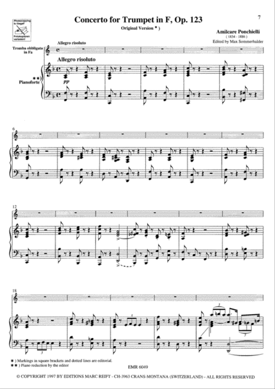 Concerto Trumpet Solo scores gallery preview page 3