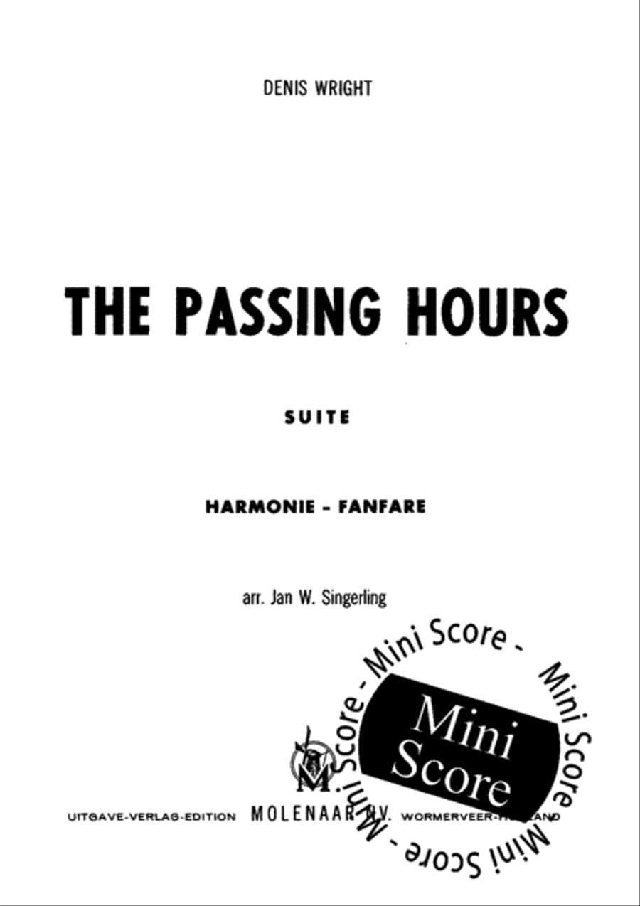 The Passing Hours The Passing Hours Concert Band scores gallery preview page 3